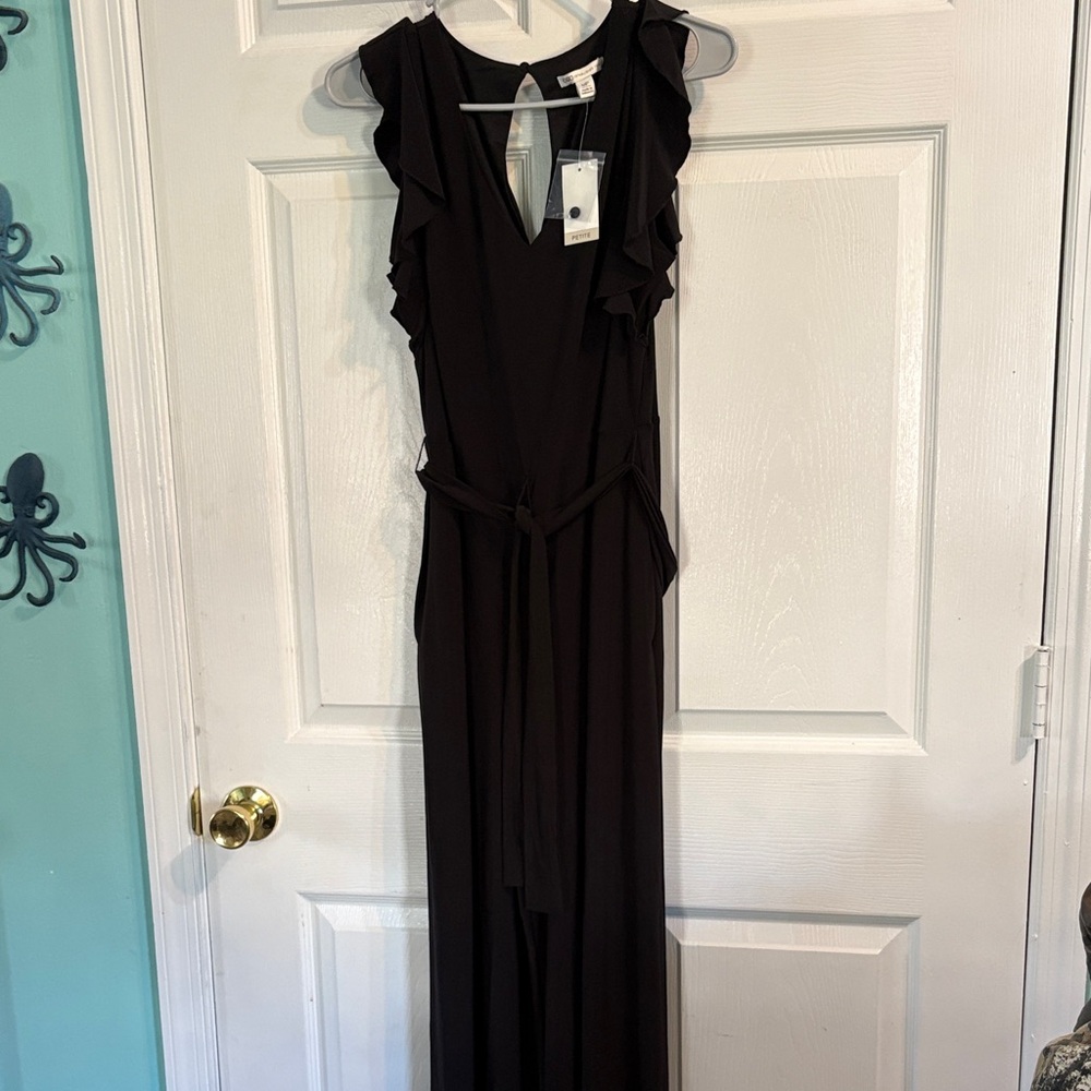 Elegant Black Sleeveless Jumpsuit